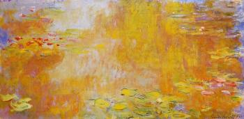 Claude Oscar Monet : The Water-Lily Pond VI